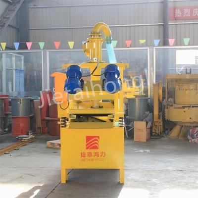 نظام تنظيف الطين Desander Q345B لتنظيف طين الحفر في مؤسسة صناعة الأساسات