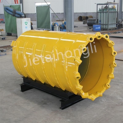 OD800mm Rock Core Barrel Bucket مع أسنان رصاصة للأرض الصلبة