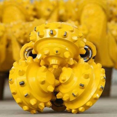 IADC / API / TCI Tricone Rock Roller Bits Tungsten Carbide Steel Mill Tooth For Rotary Drilling Rigging Industry