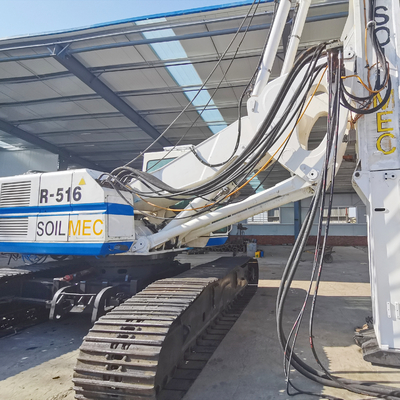 آلة حفر دوارة مستعملة Soilmec Sr516 Imt Af150 Crrc280 مستعملة لثقب الوبر الممل