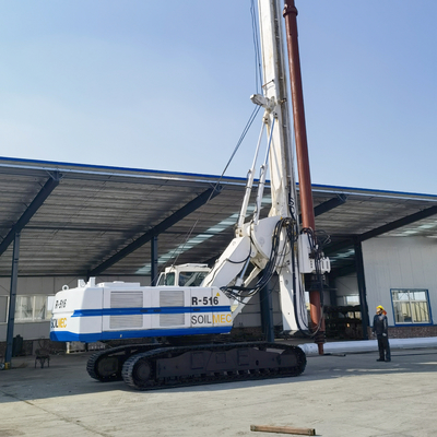 آلة حفر دوارة مستعملة Soilmec Sr516 Imt Af150 Crrc280 مستعملة لثقب الوبر الممل